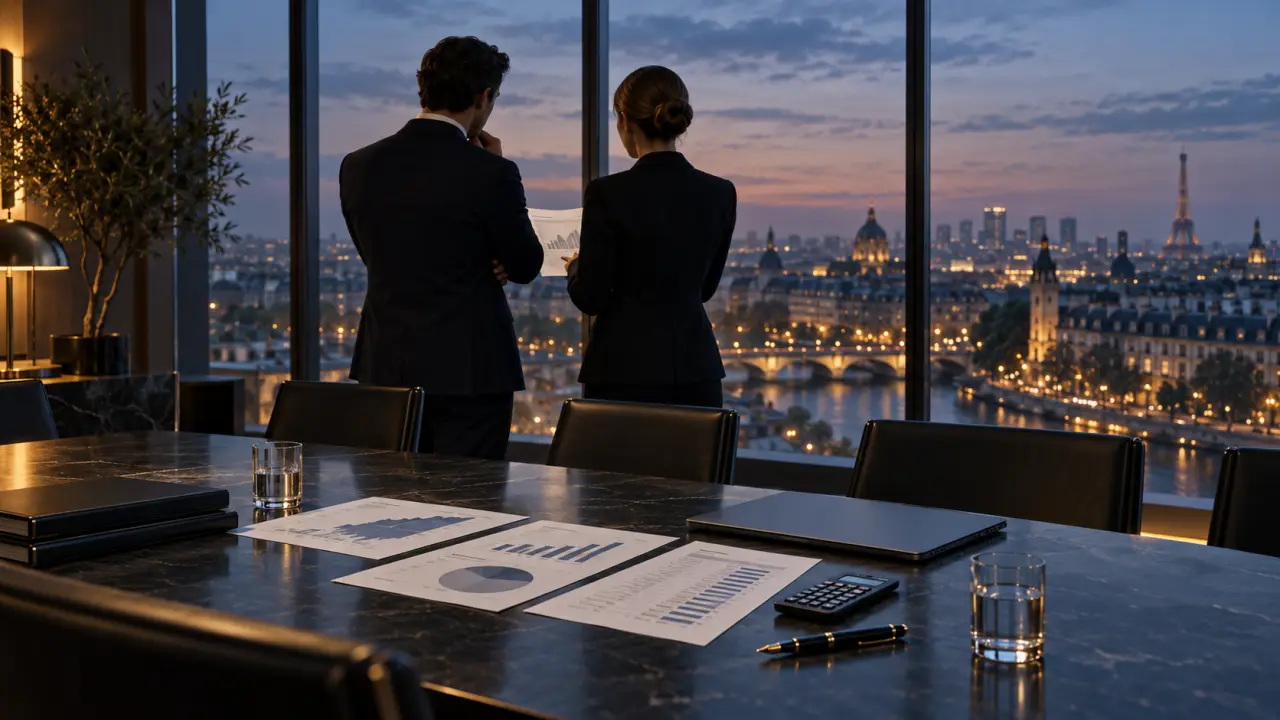 Analyse de la dette d’acquisition d’un LBO sur un bureau financier