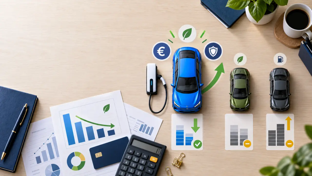 Fiscalité de la voiture électrique en entreprise en 2025 : les avantages face à l’hybride et au thermique